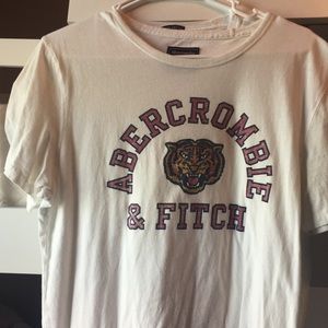 Abercrombie & Fitch medium white shirt